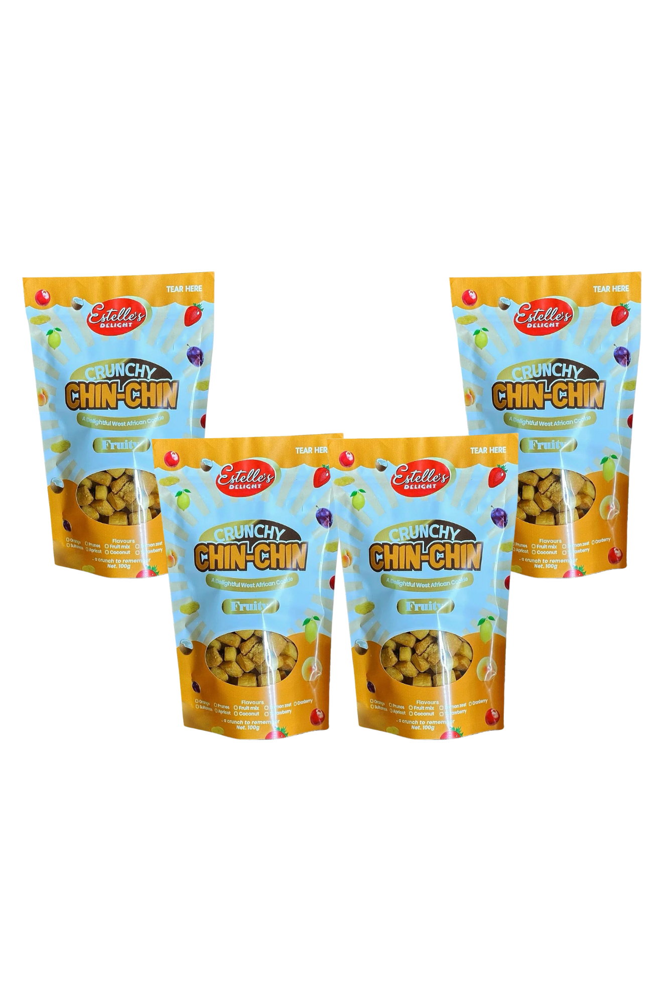 Chin-Chin Box's of 50 (Fruity)